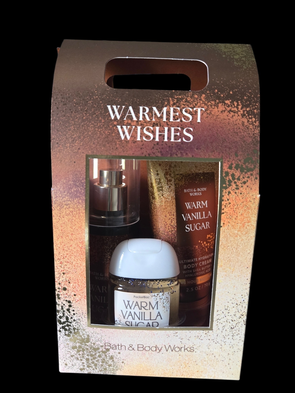 Bath & Body Works Warm Vanilla Sugar Moisturizer Gift Set - New!!!